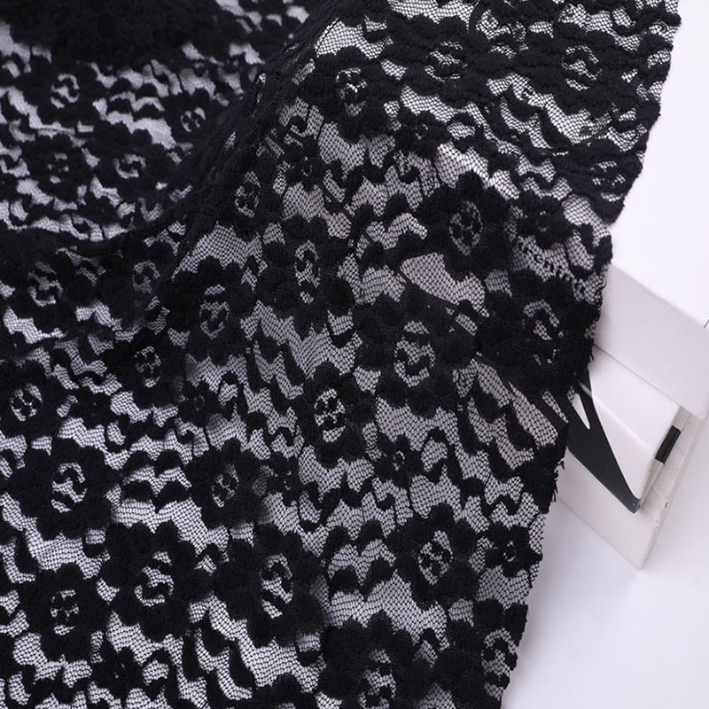 Lace Fabric Cutwork Women's Nylon for Women's Wear Wholesale Supplier 7